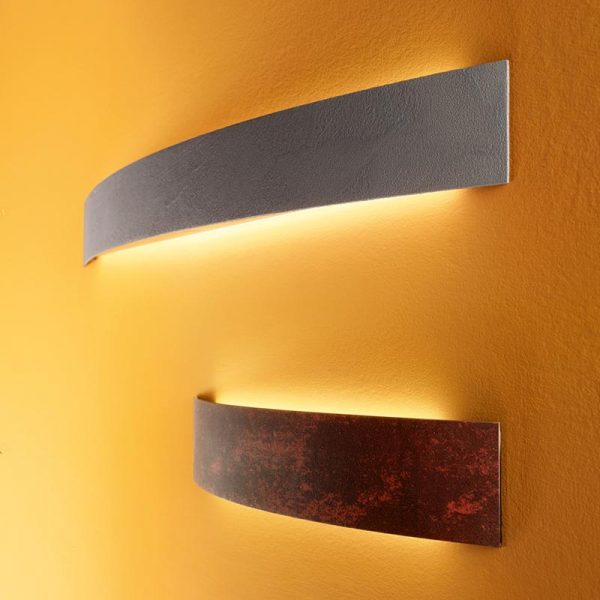 Lampada da parete led per interni Curvè 70cm – Mes Retail