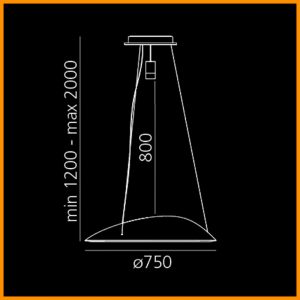 Artemide Ameluna RGB Lampada a Sospensione - immagine 3