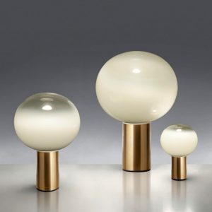 Artemide Laguna 37 tavolo oro satinato - immagine 2