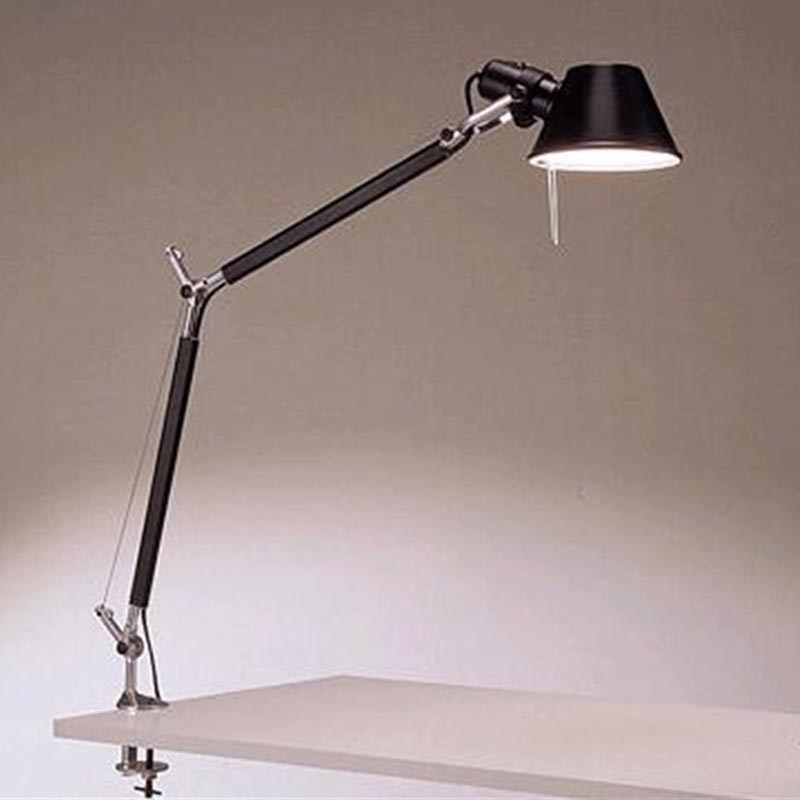 Lampada da Tavolo Artemide Tolomeo Tavolo Bianco con Morsetto da Tavolo