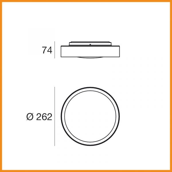 Artemide Molla lampada da parete per esterno – Stilluce Store