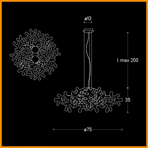 Lumen Center Midi Leaves – Stilluce Store