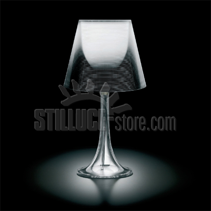 Flos Miss K Lampada da Tavolo Alluminato Argento F6255000 Design Philippe  Starck