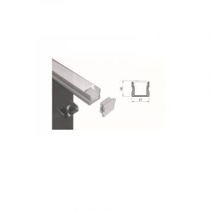 Barra LED alluminio per cucina mt 1 completa - immagine 4