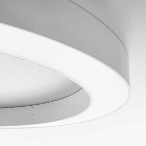 Panzeri Silver Ring lampada da parete o soffitto LED d. 78 cm - immagine 2
