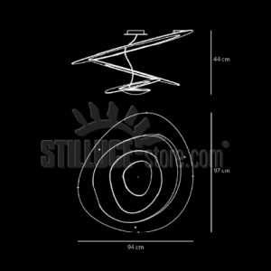 Artemide Pirce Soffitto Led Oro - immagine 2