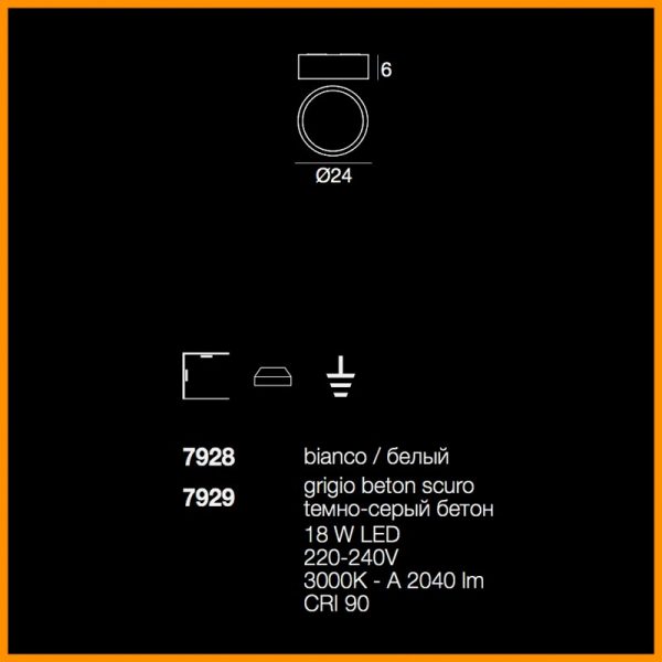 LineaLight Circle Box Led 24 – Stilluce Store