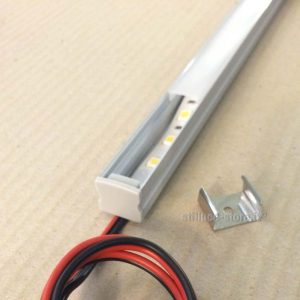 Barra LED alluminio per cucina mt 1 completa - immagine 2