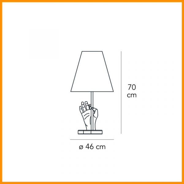 FontanaArte Fontana Lampada Tavolo Grande – Stilluce Store