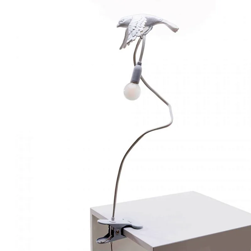 Seletti Sparrow Taking off Lampada da Tavolo con pinza – Stilluce Store