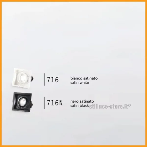 Novalux Slim Quadrato incasso LED 160 – Stilluce Store