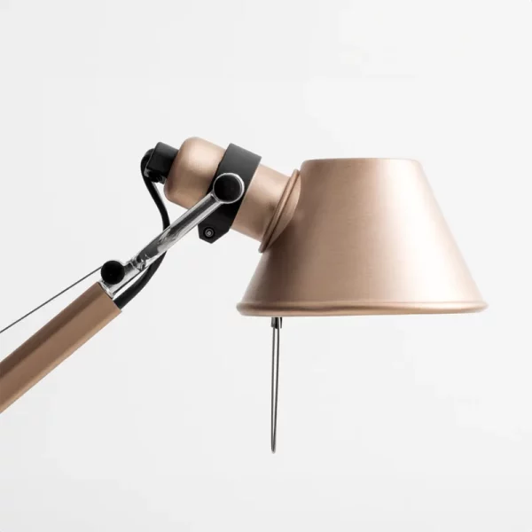 Artemide Tolomeo Micro Tavolo Rame Anodizzato – Stilluce Store