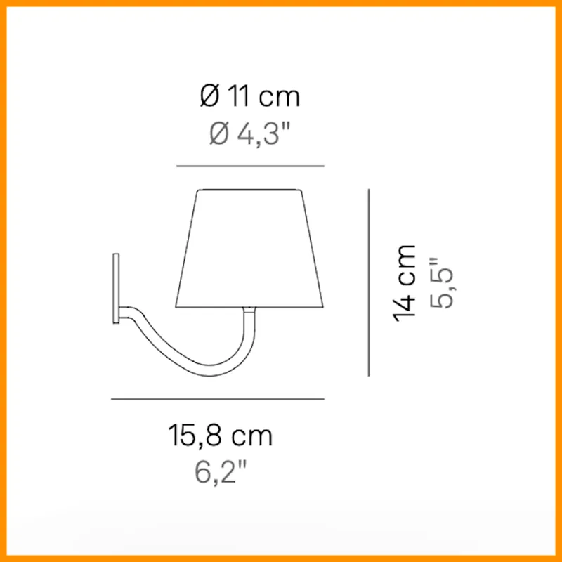 Zafferano Poldina Pro Lampada Portatile Colorata – Stilluce Store